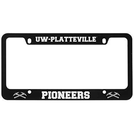 SM-31-BLK-WISCPLAT-1-LRG: LXG SM/31 CAR FRAME BLACK, Wisconsin-Platteville